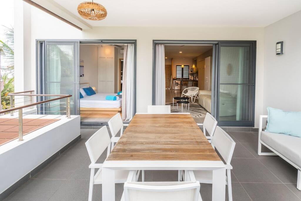 Wonderful Mont Choisy Flat, Huge Lagoon Pool Exterior foto